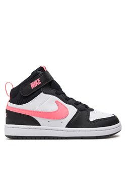 Sneakersy Nike Court Borough Mid 2 (Psv) CD7783 005 Czarny ze sklepu eobuwie.pl w kategorii Buty sportowe dziecięce - zdjęcie 172136084