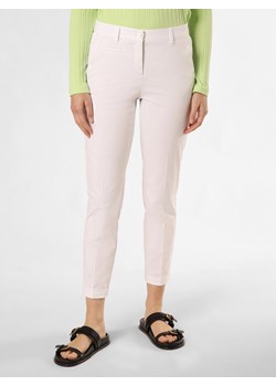 Cambio Spodnie - Stella Kobiety Bawełna biały jednolity ze sklepu vangraaf w kategorii Spodnie damskie - zdjęcie 172136530