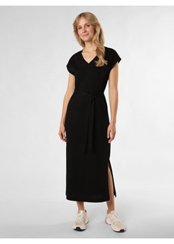 Selected Femme Sukienka damska - SLFEssential Kobiety Bawełna czarny jednolity ze sklepu vangraaf w kategorii Sukienki - zdjęcie 172136533