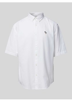 Koszula casualowa o kroju relaxed fit z wyhaftowanym motywem ze sklepu Peek&Cloppenburg  w kategorii Koszule męskie - zdjęcie 172136753
