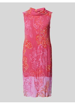 Sukienka o długości do kolan z plisami ze sklepu Peek&Cloppenburg  w kategorii Sukienki - zdjęcie 172136900