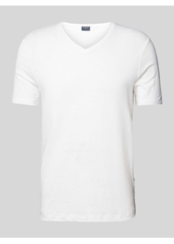 T-shirt z dekoltem w serek ze sklepu Peek&Cloppenburg  w kategorii T-shirty męskie - zdjęcie 172137052