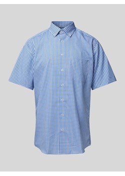 Koszula biznesowa o kroju modern fit w kratkę vichy ze sklepu Peek&Cloppenburg  w kategorii Koszule męskie - zdjęcie 172137064