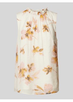 Bluzka z kwiatowym nadrukiem ze sklepu Peek&Cloppenburg  w kategorii Bluzki damskie - zdjęcie 172137072
