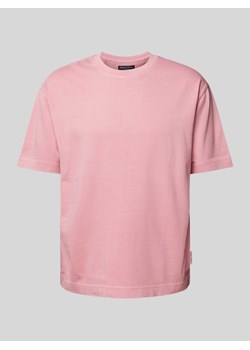T-shirt w jednolitym kolorze ze sklepu Peek&Cloppenburg  w kategorii T-shirty męskie - zdjęcie 172137102