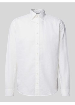 Koszula biznesowa o kroju slim fit z kołnierzykiem typu kent ze sklepu Peek&Cloppenburg  w kategorii Koszule męskie - zdjęcie 172137112