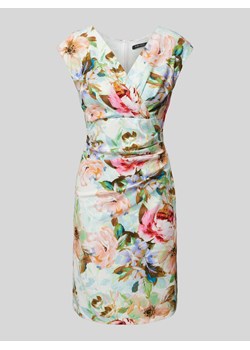 Sukienka koktajlowa o długości do kolan z bocznym marszczeniem ze sklepu Peek&Cloppenburg  w kategorii Sukienki - zdjęcie 172137120