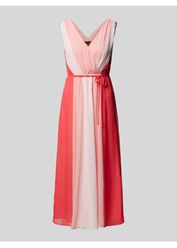 Sukienka midi z wiązanym paskiem ze sklepu Peek&Cloppenburg  w kategorii Sukienki - zdjęcie 172137152