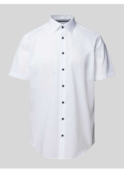 Koszula biznesowa o kroju regular fit z rękawem o dł. 1/2 ze sklepu Peek&Cloppenburg  w kategorii Koszule męskie - zdjęcie 172137192