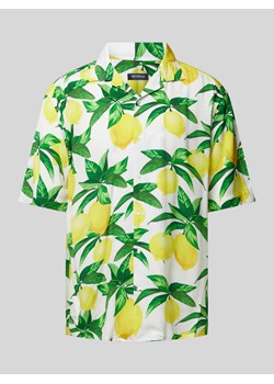 Koszula casualowa o kroju regular fit z nadrukiem na całej powierzchni ze sklepu Peek&Cloppenburg  w kategorii Koszule męskie - zdjęcie 172137341