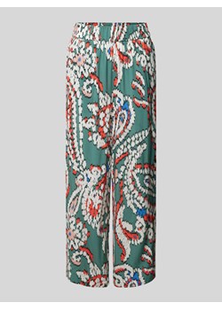 Spodnie materiałowe o skróconym kroju regular fit ze sklepu Peek&Cloppenburg  w kategorii Spodnie damskie - zdjęcie 172137363