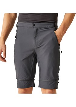 Regatta Spodnie funkcyjne Zipp-Off &quot;Mountain&quot; w kolorze antracytowym ze sklepu Limango Polska w kategorii Spodnie męskie - zdjęcie 172137692