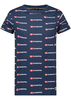 Canadian Peak Koszulka &quot;Jabarieak&quot; w kolorze granatowym ze sklepu Limango Polska w kategorii T-shirty męskie - zdjęcie 172137930