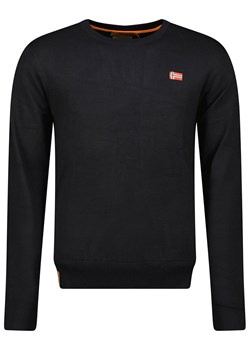 Geographical Norway Sweter w kolorze czarnym ze sklepu Limango Polska w kategorii Swetry męskie - zdjęcie 172138201