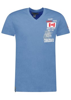 Canadian Peak Koszulka &quot;Jantrail&quot; w kolorze niebieskim ze sklepu Limango Polska w kategorii T-shirty męskie - zdjęcie 172138220