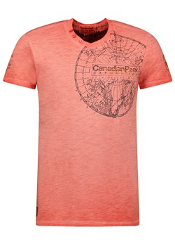 Canadian Peak Koszulka &quot;Jimperableak&quot; w kolorze pomarańczowym ze sklepu Limango Polska w kategorii T-shirty męskie - zdjęcie 172138232