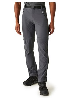 Regatta Spodnie funkcyjne Zipp-Off &quot;Xert III&quot; w kolorze antracytowym ze sklepu Limango Polska w kategorii Spodnie męskie - zdjęcie 172138362