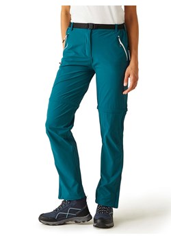 Regatta Spodnie funkcyjne Zipp-Off &quot;Xert III&quot; w kolorze niebieskim ze sklepu Limango Polska w kategorii Spodnie damskie - zdjęcie 172138554