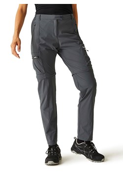 Regatta Spodnie funkcyjne Zipp-Off &quot;Travel Light&quot; w kolorze antracytowym ze sklepu Limango Polska w kategorii Spodnie damskie - zdjęcie 172138572