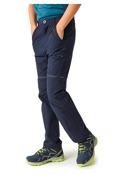 Regatta Spodnie funkcyjne Zipp-Off &quot;Highton&quot; w kolorze granatowym ze sklepu Limango Polska w kategorii Spodnie chłopięce - zdjęcie 172138733