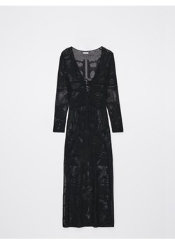 Mohito - Plażowa sukienka midi - czarny ze sklepu Mohito w kategorii Odzież plażowa - zdjęcie 172139553