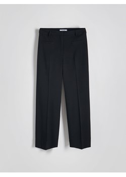 Reserved - Spodnie z kantem - czarny ze sklepu Reserved w kategorii Spodnie damskie - zdjęcie 172139710