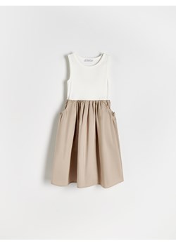 Reserved - Bawełniana sukienka - wielobarwny ze sklepu Reserved w kategorii Sukienki dziewczęce - zdjęcie 172140931