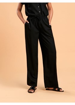 Sinsay - Spodnie wide leg - czarny ze sklepu Sinsay w kategorii Spodnie damskie - zdjęcie 172142012