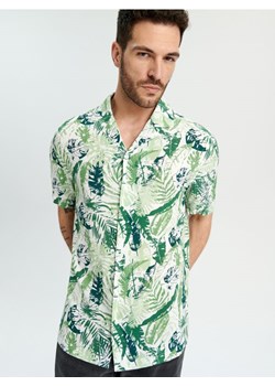 Sinsay - Koszula z nadrukiem - wielobarwny ze sklepu Sinsay w kategorii Koszule męskie - zdjęcie 172142070