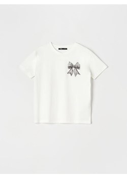 Sinsay - Koszulka z nadrukiem - biały ze sklepu Sinsay w kategorii Bluzki damskie - zdjęcie 172142082