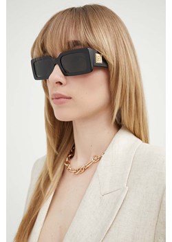 Dolce &amp; Gabbana okulary przeciwsłoneczne damskie kolor czarny ze sklepu ANSWEAR.com w kategorii Okulary przeciwsłoneczne damskie - zdjęcie 172142722