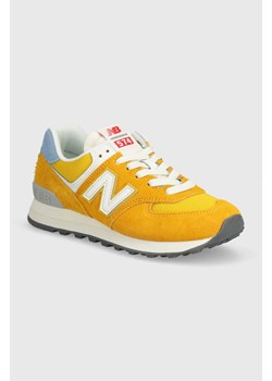 New Balance sneakersy 574 kolor żółty WL574YJ2 ze sklepu ANSWEAR.com w kategorii Buty sportowe damskie - zdjęcie 172143514