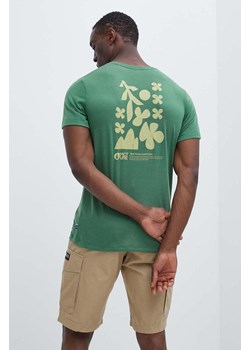 Picture t-shirt sportowy Timont Urban kolor zielony z nadrukiem MTS898 ze sklepu ANSWEAR.com w kategorii T-shirty męskie - zdjęcie 172144221