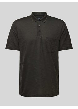 Koszulka polo ze wzorem w paski i kieszenią na piersi ze sklepu Peek&Cloppenburg  w kategorii T-shirty męskie - zdjęcie 172144402