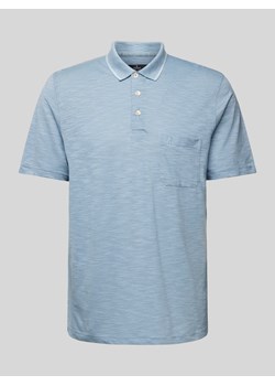 Koszulka polo ze wzorem w paski i kieszenią na piersi ze sklepu Peek&Cloppenburg  w kategorii T-shirty męskie - zdjęcie 172144414