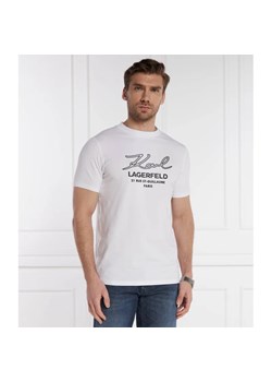 Karl Lagerfeld T-shirt CREWNECK | Regular Fit ze sklepu Gomez Fashion Store w kategorii T-shirty męskie - zdjęcie 172144574
