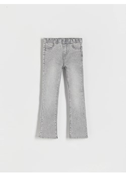Reserved - Jegginsy flare - jasnoszary ze sklepu Reserved w kategorii Spodnie dziewczęce - zdjęcie 172146202
