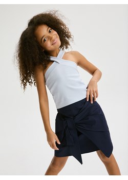Reserved - Spódnica z kokardą - granatowy ze sklepu Reserved w kategorii Spódnice dziewczęce - zdjęcie 172146213