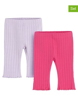 COOL CLUB Legginsy (2 pary) w kolorze lawendowym i różowym ze sklepu Limango Polska w kategorii Odzież dla niemowląt - zdjęcie 172149570
