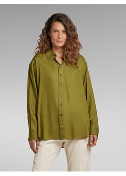 G-Star Bluzka koszulowa w kolorze khaki ze sklepu Limango Polska w kategorii Koszule damskie - zdjęcie 172149761