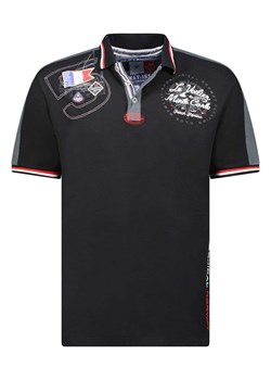 Geographical Norway Koszulka polo w kolorze czarnym ze sklepu Limango Polska w kategorii T-shirty męskie - zdjęcie 172149893
