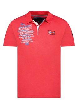 Geographical Norway Koszulka polo w kolorze czerwonym ze sklepu Limango Polska w kategorii T-shirty męskie - zdjęcie 172149913