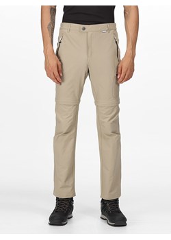 Regatta Spodnie funkcyjne &quot;Highton Zip-Off&quot; w kolorze beżowym ze sklepu Limango Polska w kategorii Spodnie męskie - zdjęcie 172150001