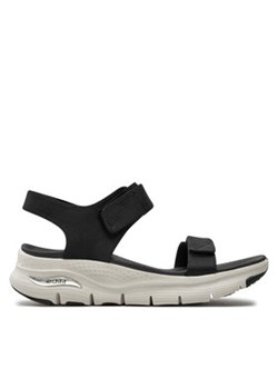 Skechers Sandały Arch Fit-Touristy 119247/BLK Czarny ze sklepu MODIVO w kategorii Sandały damskie - zdjęcie 172150441