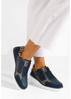 Granatowe sneakersy damskie Imari ze sklepu Zapatos w kategorii Półbuty damskie - zdjęcie 172153840