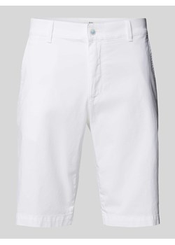 Szorty chinosy o kroju regular fit z kieszeniami z tyłu model ‘BOZEN’ ze sklepu Peek&Cloppenburg  w kategorii Spodenki męskie - zdjęcie 172154781