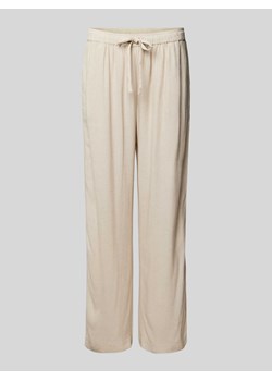 Spodnie materiałowe w jednolitym kolorze model ‘Sonar’ ze sklepu Peek&Cloppenburg  w kategorii Spodnie damskie - zdjęcie 172154883