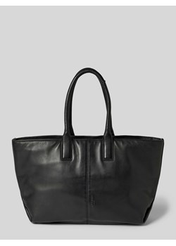 Torba shopper z wypustkami w kontrastowym kolorze model ‘CHELSEA’ ze sklepu Peek&Cloppenburg  w kategorii Torby Shopper bag - zdjęcie 172154984