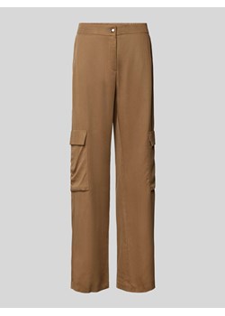 Spodnie cargo z elastycznym pasem model ‘CHIARA’ ze sklepu Peek&Cloppenburg  w kategorii Spodnie damskie - zdjęcie 172155113