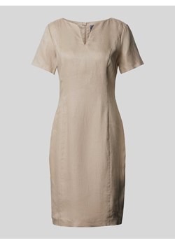 Sukienka o długości do kolan z dekoltem w serek ze sklepu Peek&Cloppenburg  w kategorii Sukienki - zdjęcie 172155173